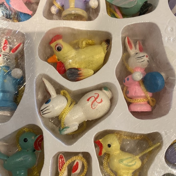 Miniature Easter ornaments 30 pieces - Picture 2 of 4